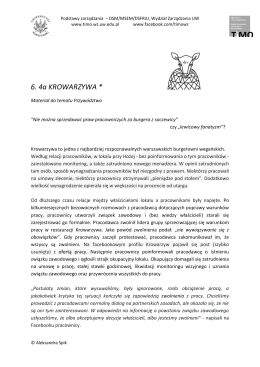 6. 4a KROWARZYWA - Wydział Zarządzania