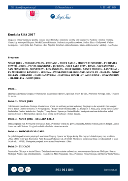 801 011 864 Dookoła USA 2017