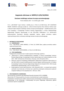 Zapytanie Ofertowe