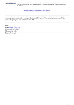 poszukuje pokoju do wynajecia oslo-sinsen