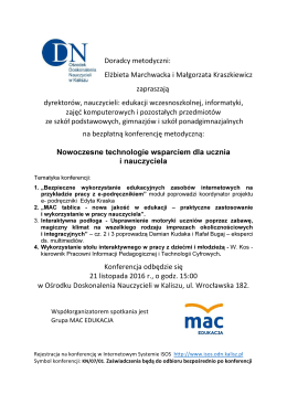 Szczeg&oacute;łowe informacje