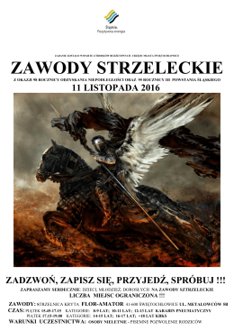 zawody strzeleckie