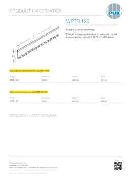 WPTR 120 - PUK Group GmbH