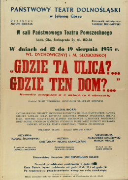 PAŃsTwowY TEATR DoLNos`LĄsKl