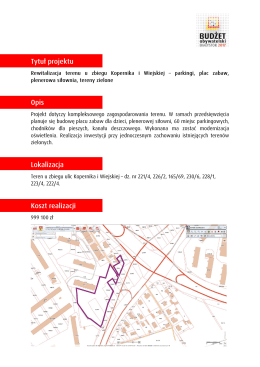 Page 1 - DŽEI BU obywatelski BIAŁYSTOK 2017 Tytuł projektu