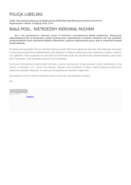 Generuj PDF - Policja Lubelska