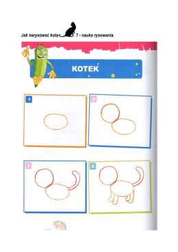 Jak narysować kota