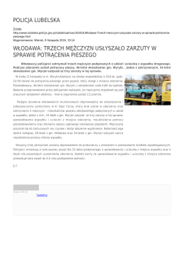 Generuj PDF - Policja Lubelska