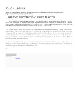 Generuj PDF - Policja Lubelska