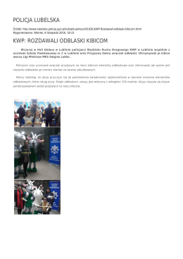 Generuj PDF - Policja Lubelska