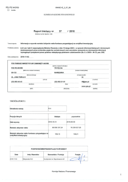 Page 1 PZU FIZ AKORD WANCI