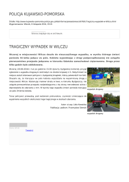 Generuj PDF - Policja Kujawsko