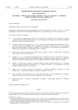 z dnia 4 listopada 2016 r.