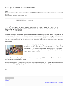 Generuj PDF - Policja Warmińsko