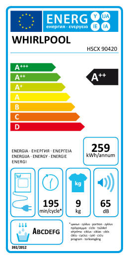 Su&scaron;ička Whirlpool HSCX 90420 | AP Servis