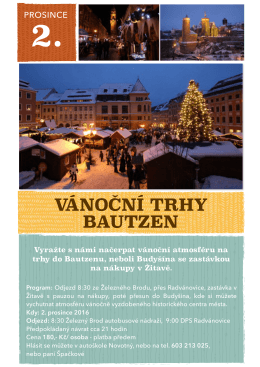 Vánoční trhy Bautzen