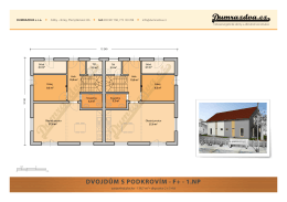 DVOJDŮM S PODKROV&Iacute;M - F+