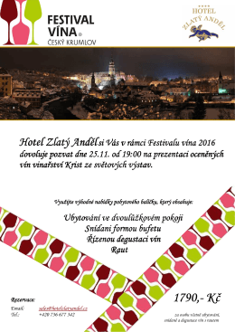 více - Hotel Zlatý anděl