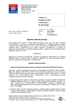 Opat en&iacute; obecn&eacute; povahy