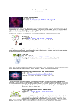 Den Akademie věd na Univerzitě Karlově T&yacute;den vědy 2016 O
