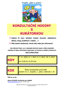 Projekt „Děti a právo“