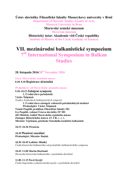 program ke stažení - Moravské zemské muzeum