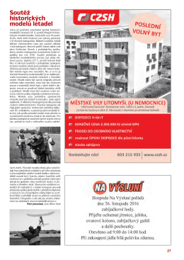 foto - Spolek leteck&yacute;ch model&aacute;řů Litomy&scaron;l