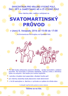 svatomartin průvod svatomartinský průvod martinský