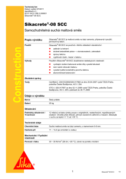 Construction - Sika CZ, sro