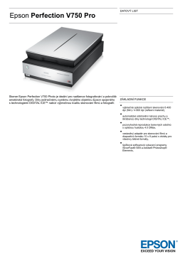 Epson Perfection V750 Pro