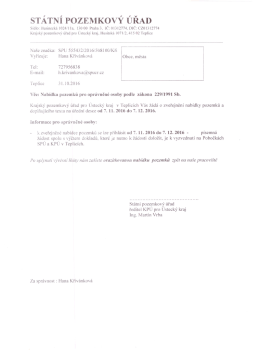 STATNI POZEMKOVY URAD