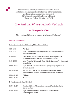zde - Památník národního písemnictví