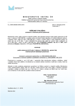 STROPKO Ladyslav (239484-8) - Ministerstvo vnitra Česk&eacute; republiky