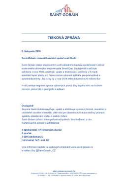 tiskov&aacute; zpr&aacute;va - Saint