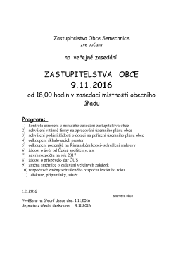 více - Semechnice