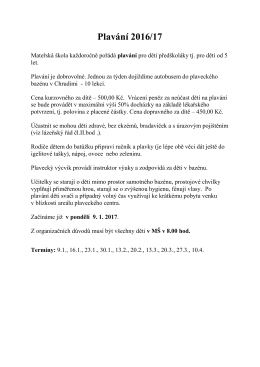 Plav&aacute;n&iacute; 2016/17
