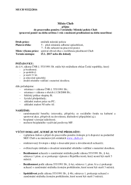 Přijet&iacute; do pracovn&iacute;ho poměru