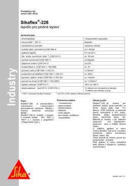 Sikaflex - Sika CZ, sro