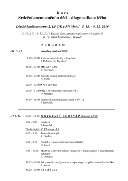 Program konference v PDF