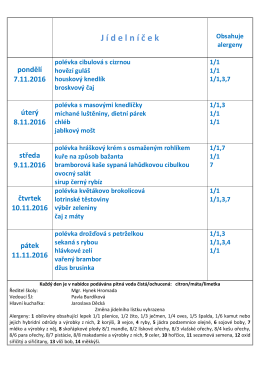 J&iacute;deln&iacute;ček 7.11.