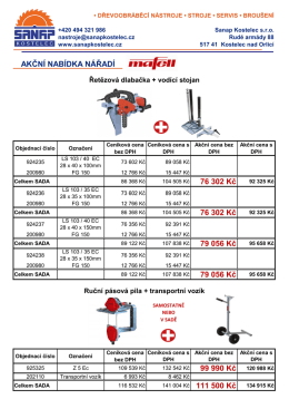 Mafell akce do 31-12-2016 - Sanap