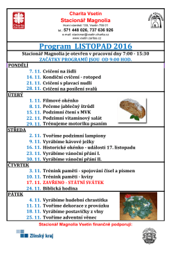 Stacionář Magnolia