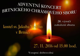 Page 1 20. v&yacute;roč&iacute; Založen&iacute; SID O rul 27. 11. 2016 Od 15.00 hOCl