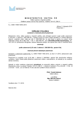 AGVAANLUVSAN Sarantsetseg - Ministerstvo vnitra České