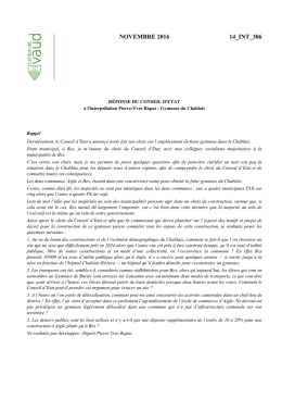 Texte adopt&eacute;