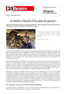 L`artiste a besoin d`un plan de guerre