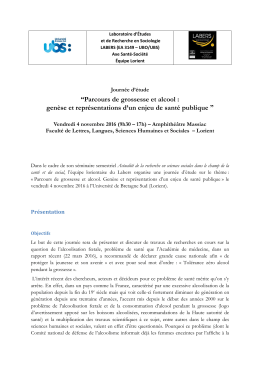 Cf. pr&eacute;sentation [PDF - 124 Ko ] - Universit&eacute; de Bretagne-Sud