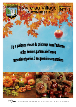 Vivre au Village - mairie les granges le roi