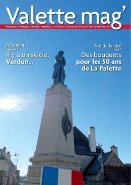 Valette Mag`novembre 2016 - Ville de La Valette-du-Var