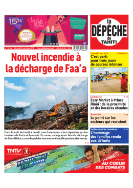 fenua - La Dépêche de Tahiti